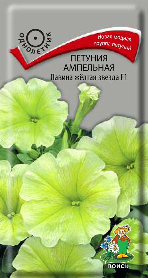

Семена Петуния Пурпурно-Жёлтая Звезда 10 Шт