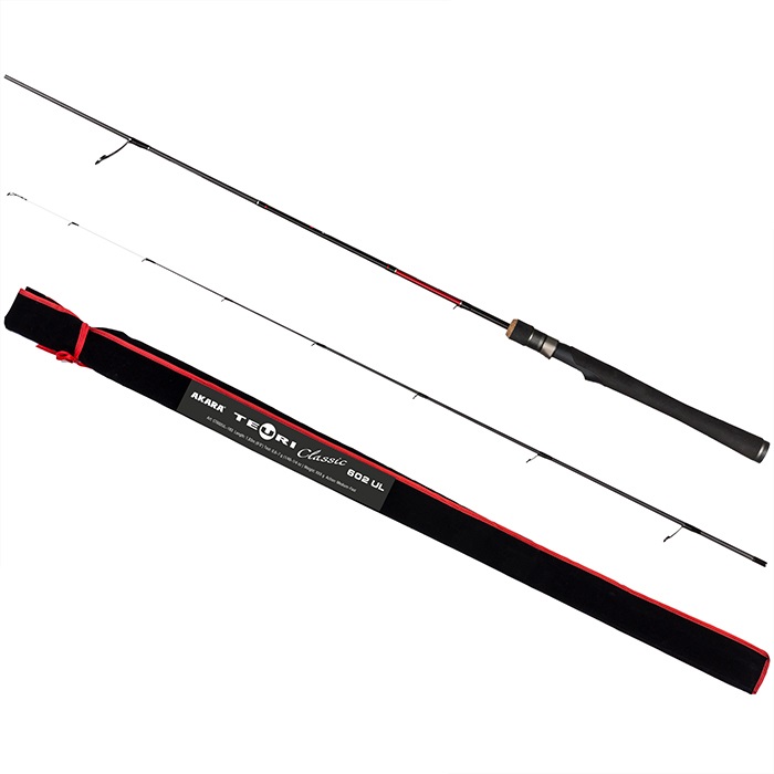 

AKARA Спиннинг AKARA TEURI CLASSIC UL (CT602UL-183 183 см 0.6-7 гр)