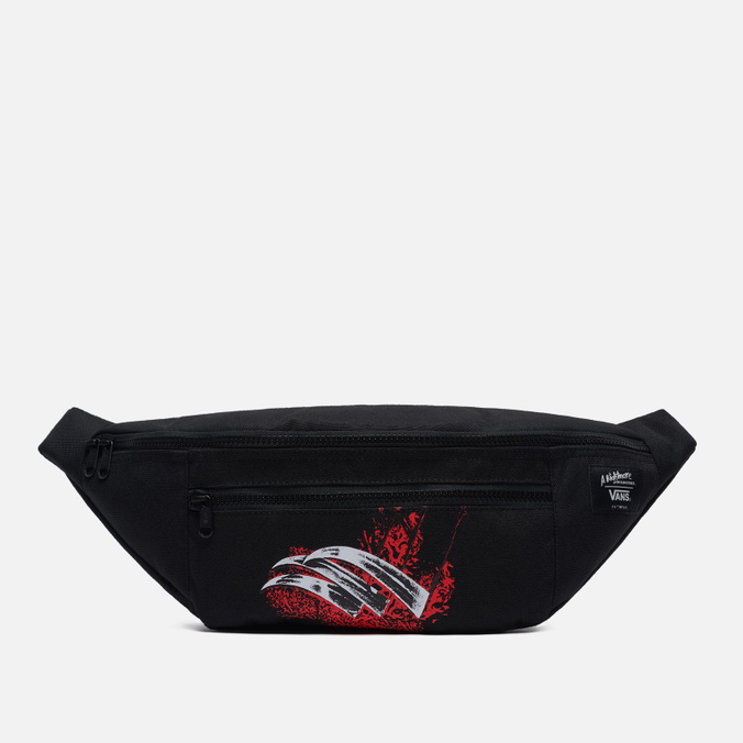 фото Поясная сумка мужская vans x horror ward cross body p freddy krueger чёрная