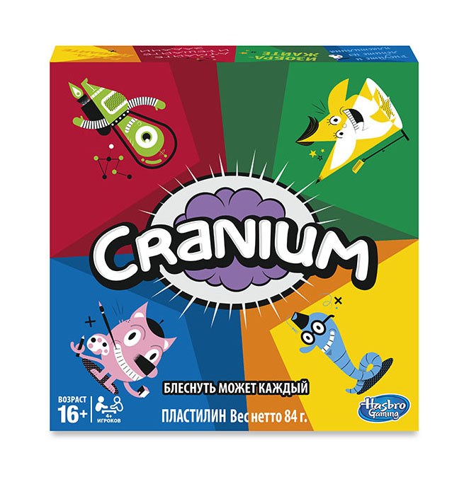 Настольная игра Краниум HasbroOther Games C1939 семейная настольная игра brain box сундучок знаний искусство