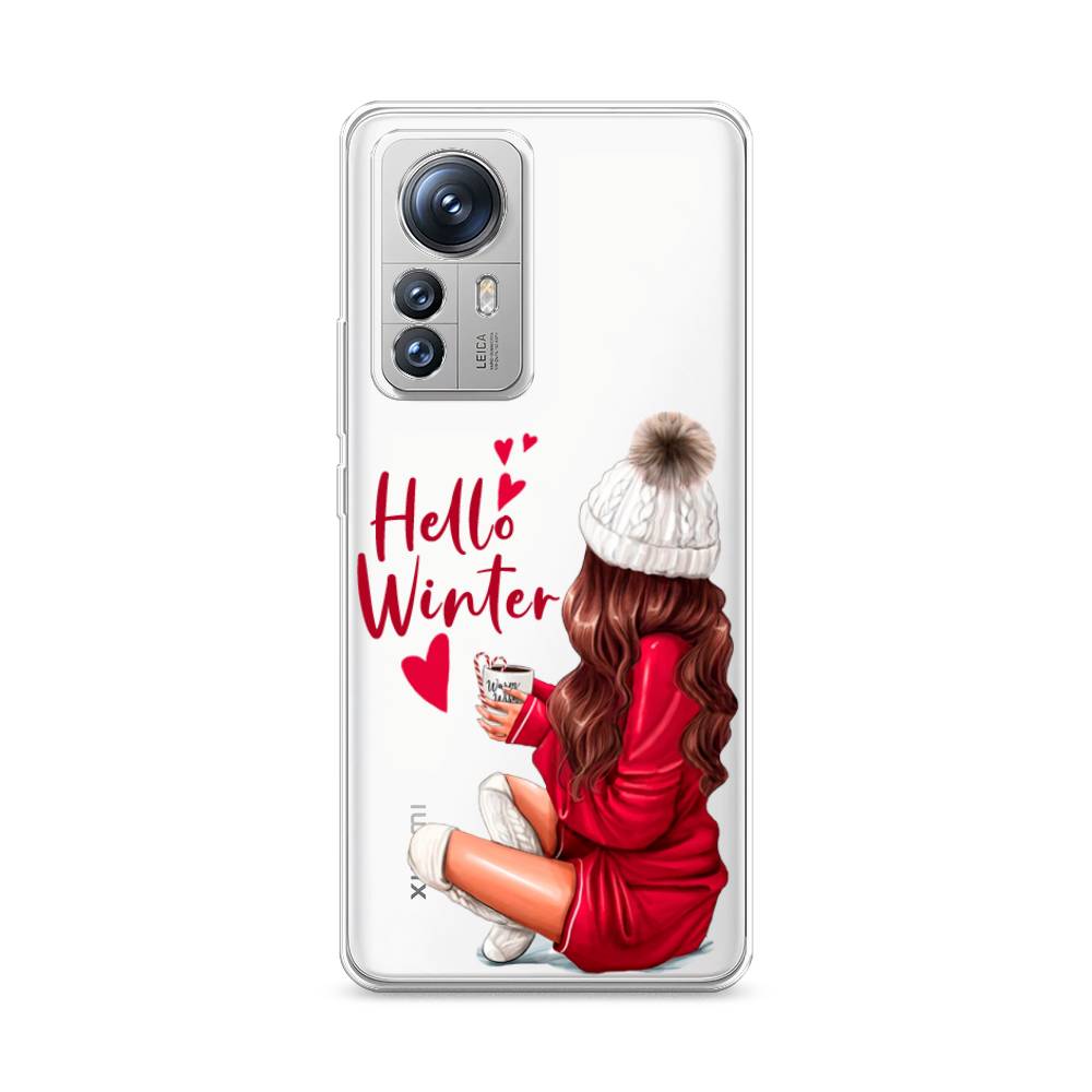 

Чехол на Xiaomi 12S Pro "Hello winter", Красный;белый;коричневый, 316150-5