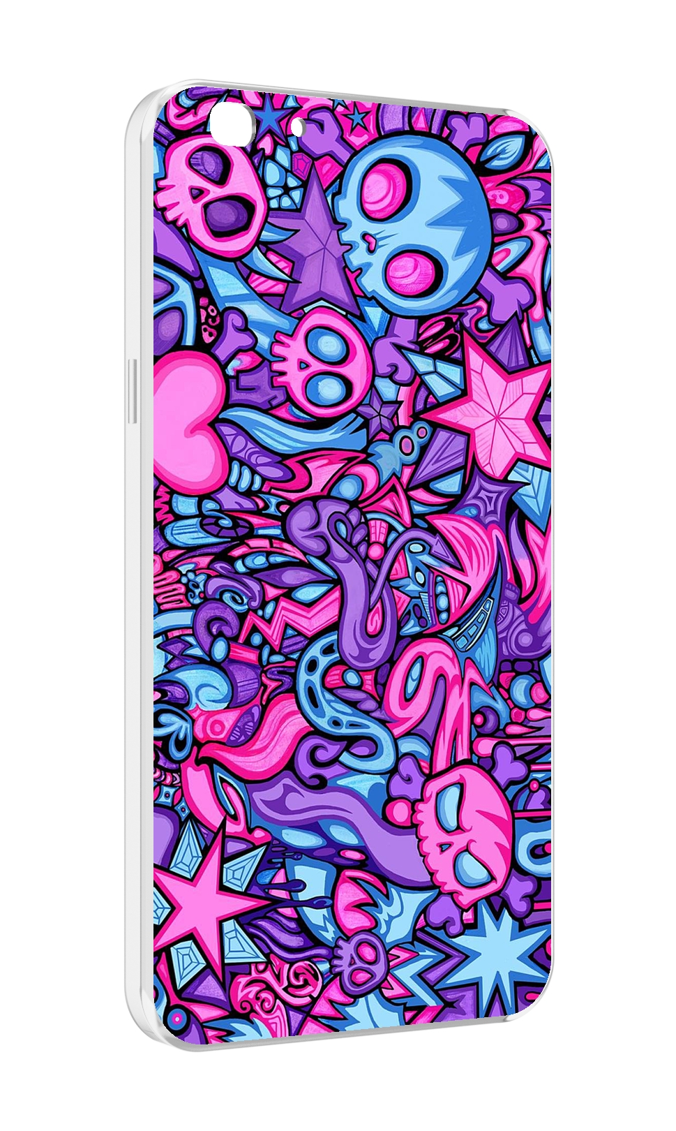 

Чехол MyPads крутой-паттерн для Oppo A77/F3 (2017 год), Прозрачный, Tocco