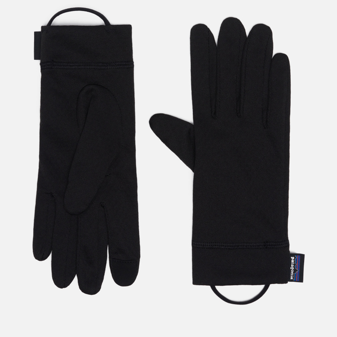 

Перчатки мужские Patagonia Capilene Midweight Liner черные, р. L, Capilene Midweight Liner