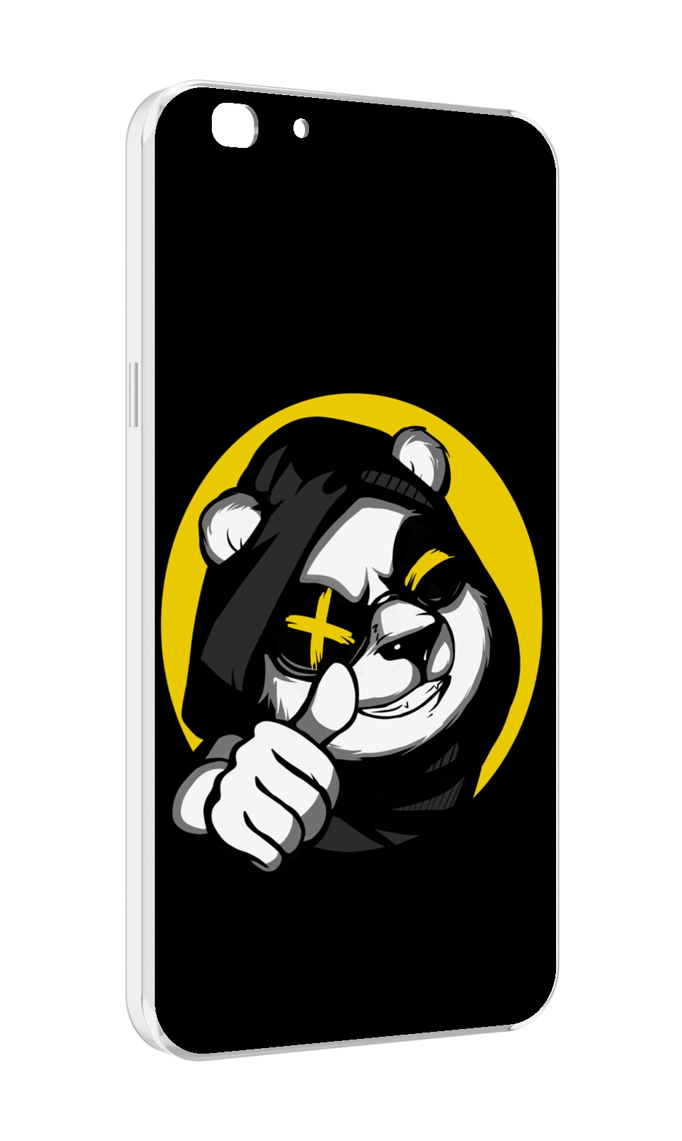

Чехол MyPads крутая пандочка ок для Oppo A77/F3 (2017 год), Прозрачный, Tocco