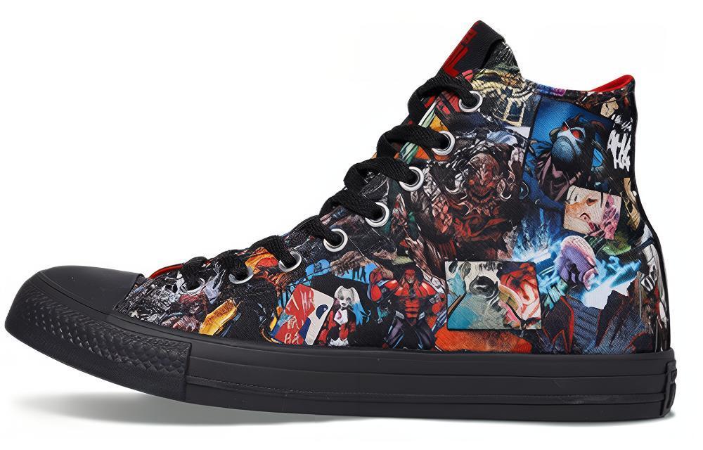 

Кеды унисекс Converse DC COMICS Chuck Taylor All Star черные 39.5 EU, Черный, DC COMICS x Converse Chuck Taylor All Star