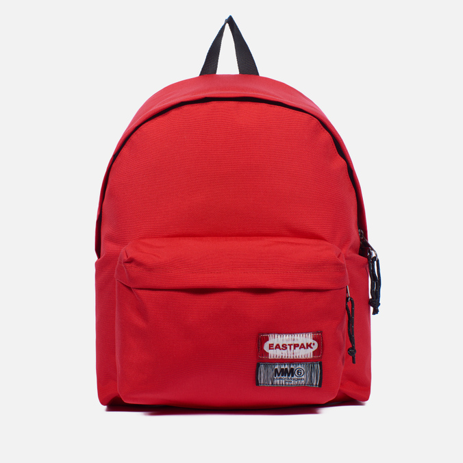 фото Рюкзак мужской eastpak x maison margiela mm6 padded reversible красный