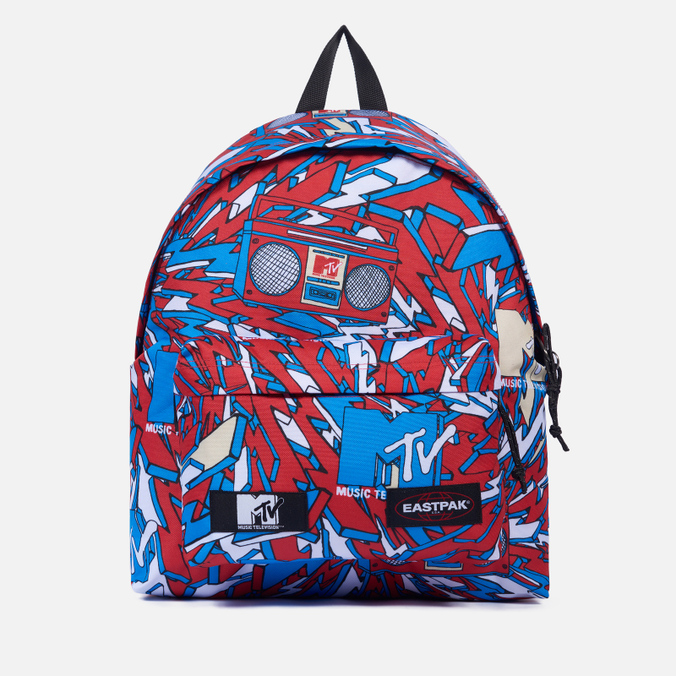 фото Рюкзак мужской eastpak x mtv padded pak'r красный