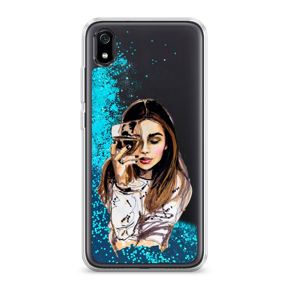 

Чехол Awog на Xiaomi Redmi 7A "Девушка с бокалом", Разноцветный, 35493-1