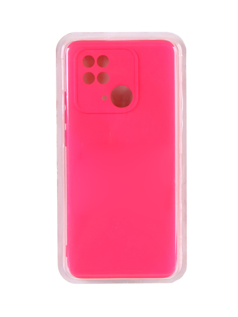 фото Чехол innovation для xiaomi redmi 10c soft inside hot pink 35459