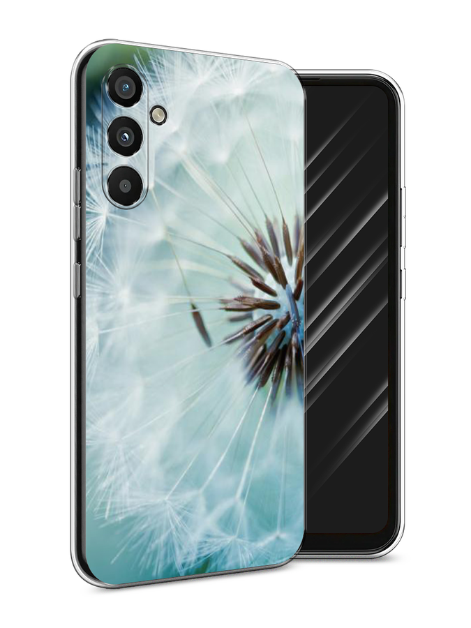 

Чехол Awog на Samsung Galaxy A34 "Пух одуванчика", Серебристый;серый, 2107850-4