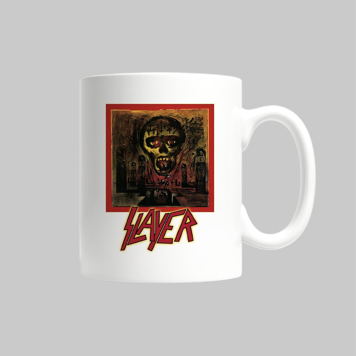 

Кружка Slayer Слэер рок атрибутика панк