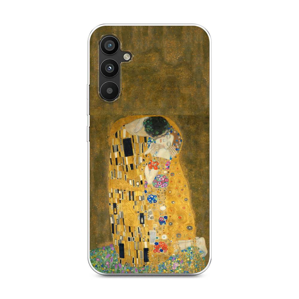 

Чехол Awog на Samsung Galaxy A34 "Поцелуй Гюстава Климта", Желтый, 2107850-9