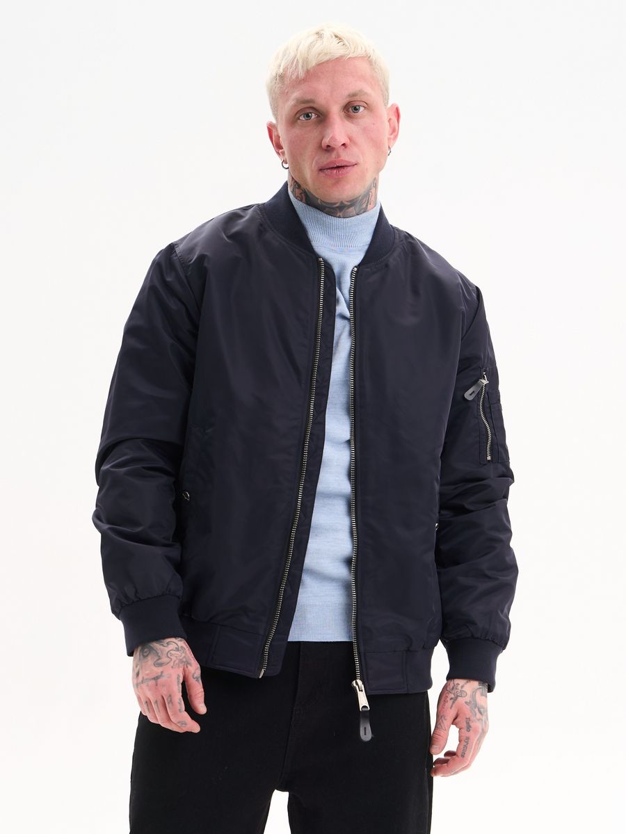 

Бомбер мужской Grizman 73581 синий 50 RU, 73581