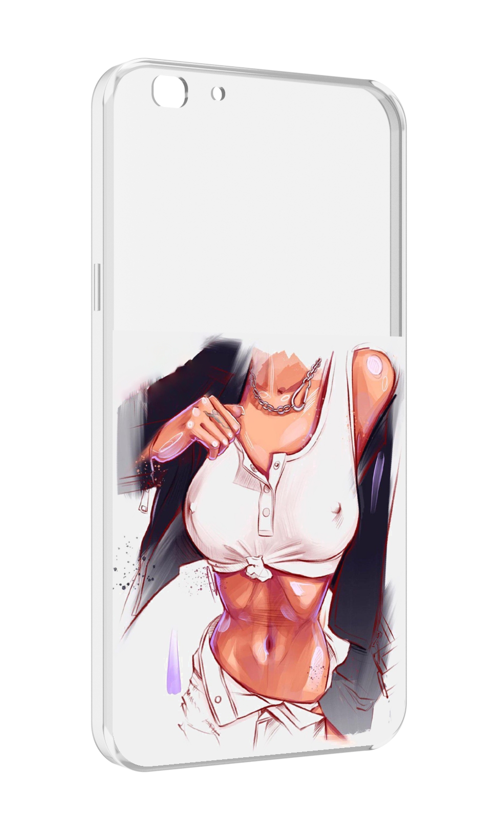 

Чехол MyPads красивая-стройная-модель для Oppo A77/F3 (2017 год), Прозрачный, Tocco