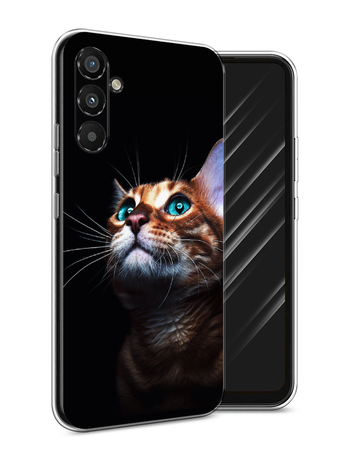 

Чехол Awog на Samsung Galaxy A34 "Мечтательный кот", Коричневый, 2107850-1