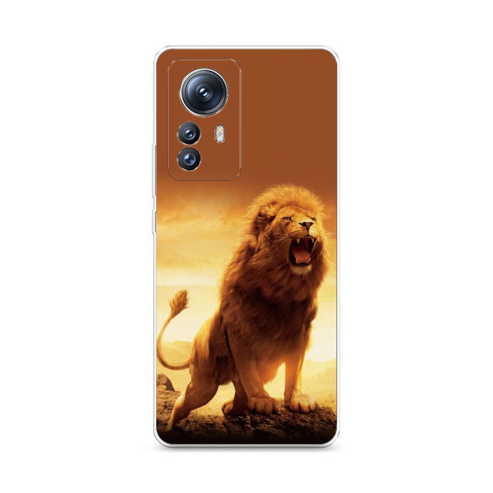 

Чехол на Xiaomi 12S Pro "Львиный рык", Коричневый;желтый;оранжевый, 316150-1