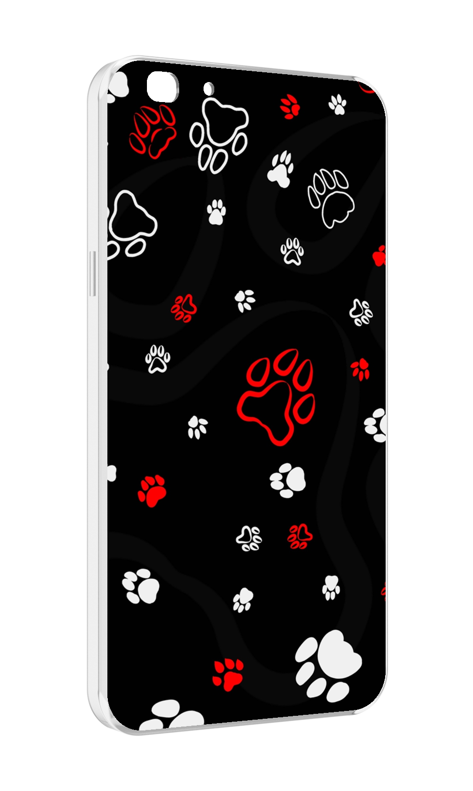 

Чехол MyPads кошачьи-лапки для Oppo A77/F3 (2017 год), Прозрачный, Tocco