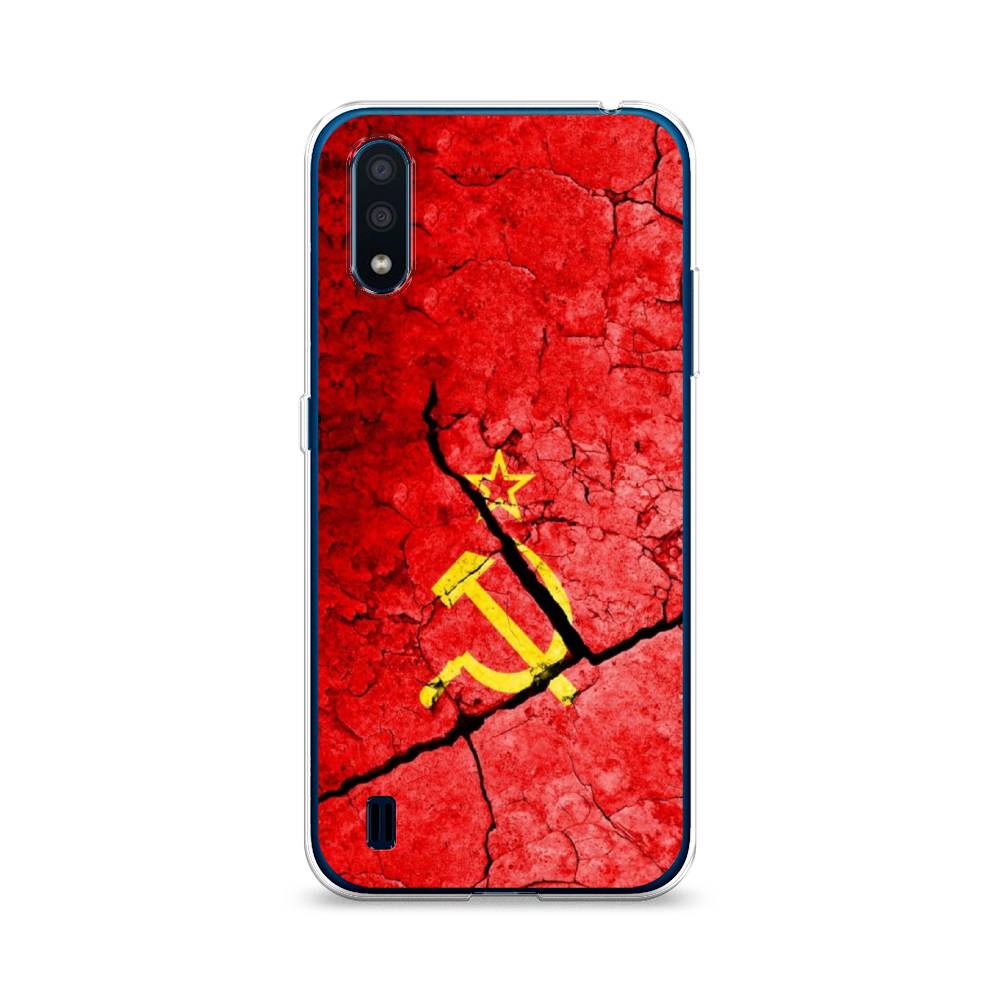 

Чехол Awog на Samsung Galaxy M01 / Самсунг M01 "СССР", Красный;черный;желтый, 2101150-5