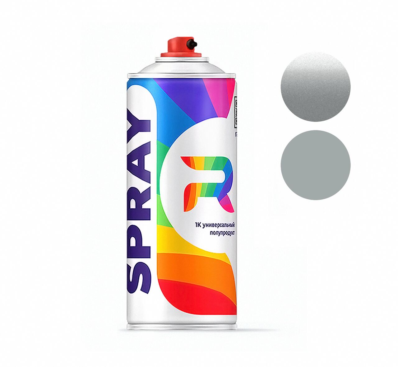 

Автомобильная краска Toyota 1J8 - Bluish Silver (Базовая) RAL1 аэрозоль 520 мл, Toyota 1J8 - Bluish Silver