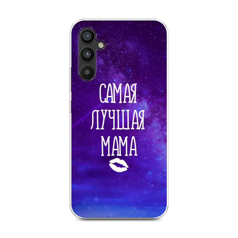 

Чехол Awog на Samsung Galaxy A34 "Лучшая мама", Фиолетовый;синий;белый, 2107850-6