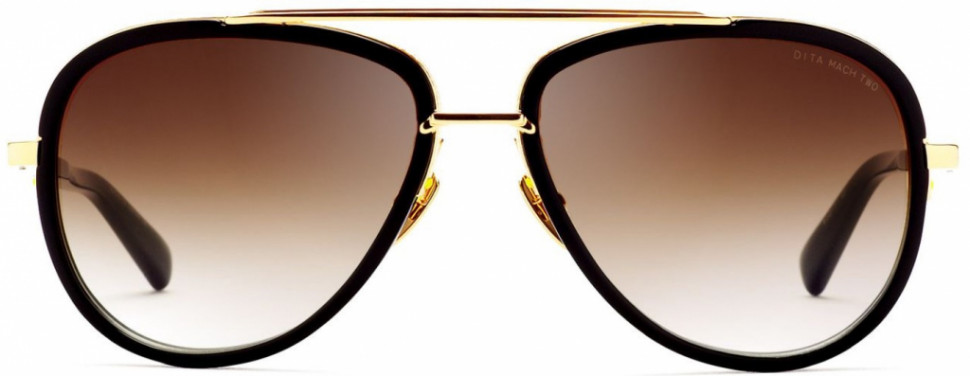 

Солнцезащитные очки мужские DITA MACH-TWO Shiny 18K Gold - Black, MACH-TWO