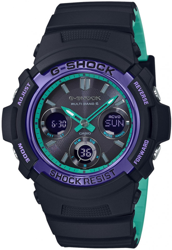 

Наручные часы мужские Casio AWG-M100SBL-1A, AWG-M100SBL-1A