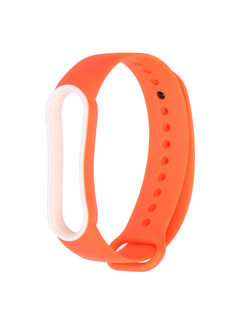

Aксессуар Ремешок Zibelino для Mi Band 5 / 6 Silicone Orange-White ZBS-XIMB5-ORG-W, Mi Band 5 / 6