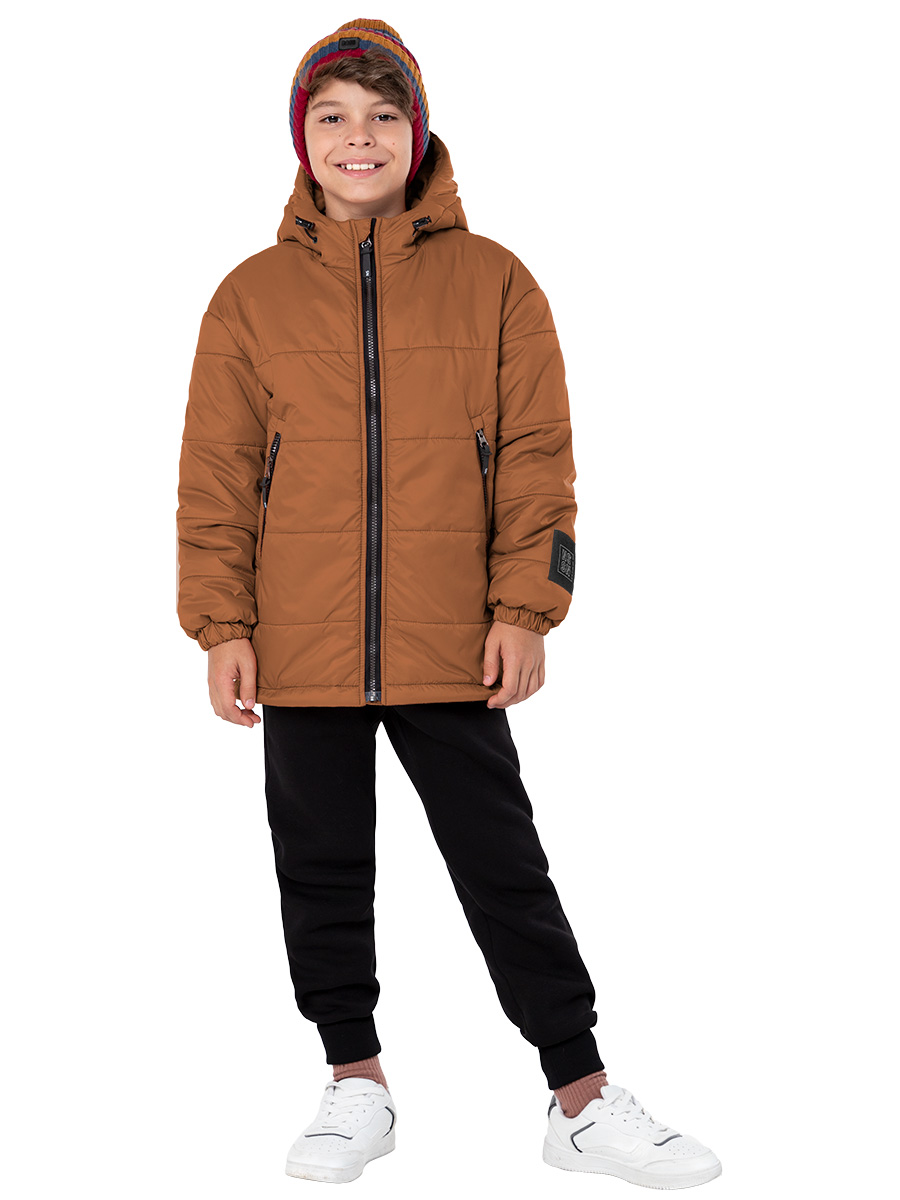 Куртка детская NIKASTYLE 4м5924, коричневый, 152