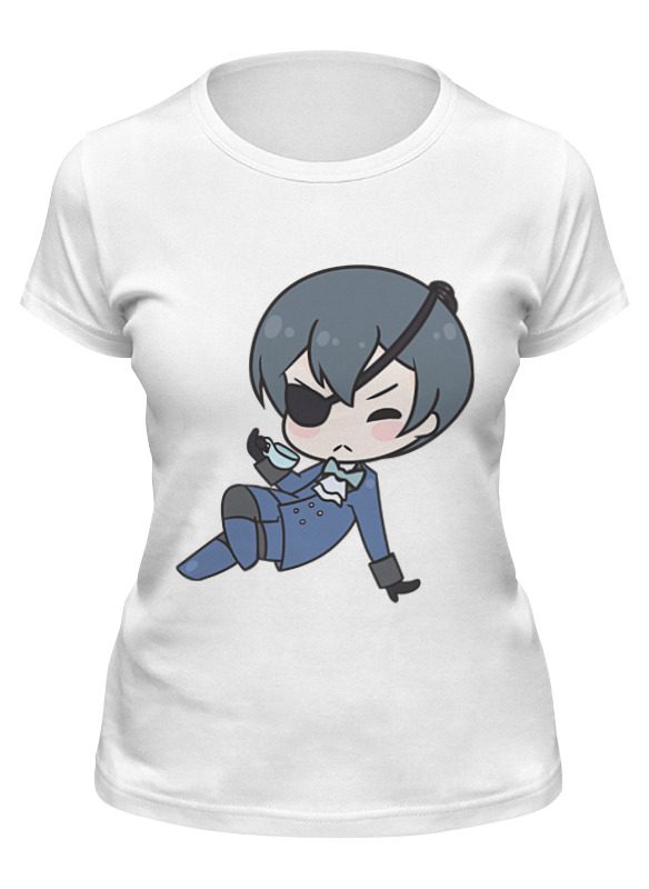 

Футболка женская Printio Black butler белая 2XL, Белый, Black butler