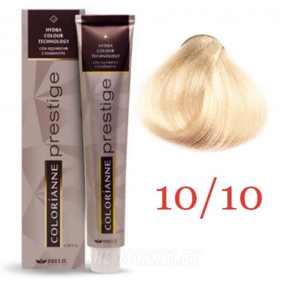 

Краска для волос Colorianne Prestige 10/10 Ультра светлый пепельный блонд, 100 мл