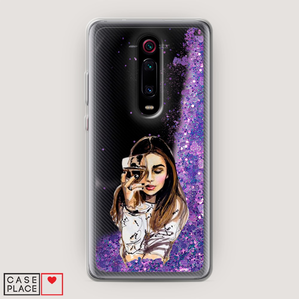 

Чехол Awog на Xiaomi Redmi K20/K20 Pro/Mi 9T/9T Pro "Девушка с бокалом", Разноцветный, 35892-1