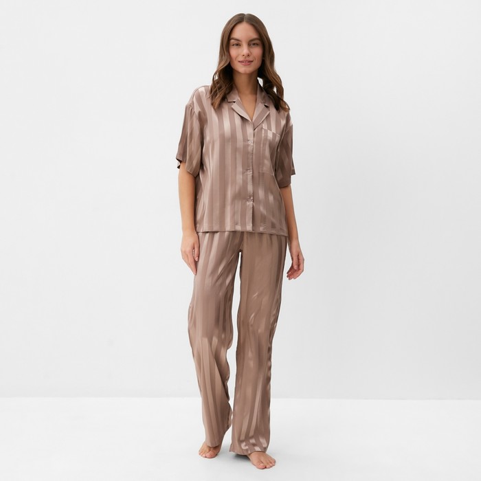 

Комплект домашний женский KAFTAN 9946017 розовый 50 RU, Полоса