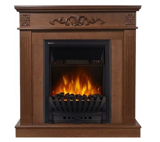 

Каминокомплект Electrolux Noce Classic с очагом Classic EFP/P-1020LS темный дуб, Electrolux Noce Classic с очагом Classic EFP/P-1020LS