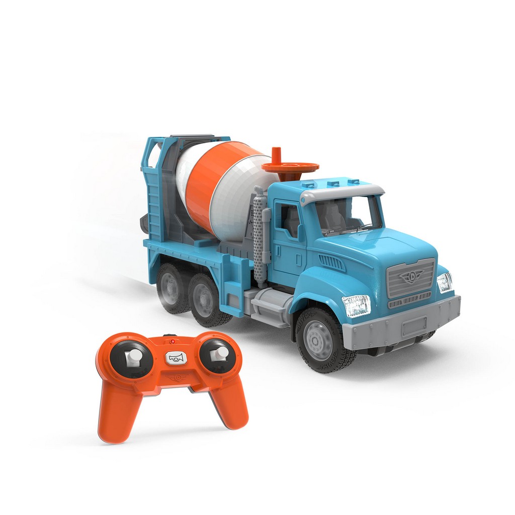 Цементовоз синий на пульте управления со звуком и светом Driven