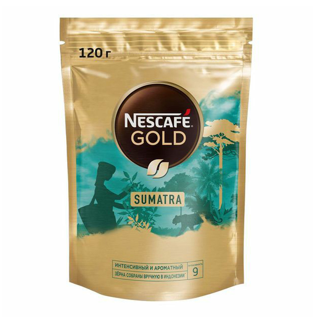 

Кофе Nescafe Gold Origins Суматра растворимый 120 г