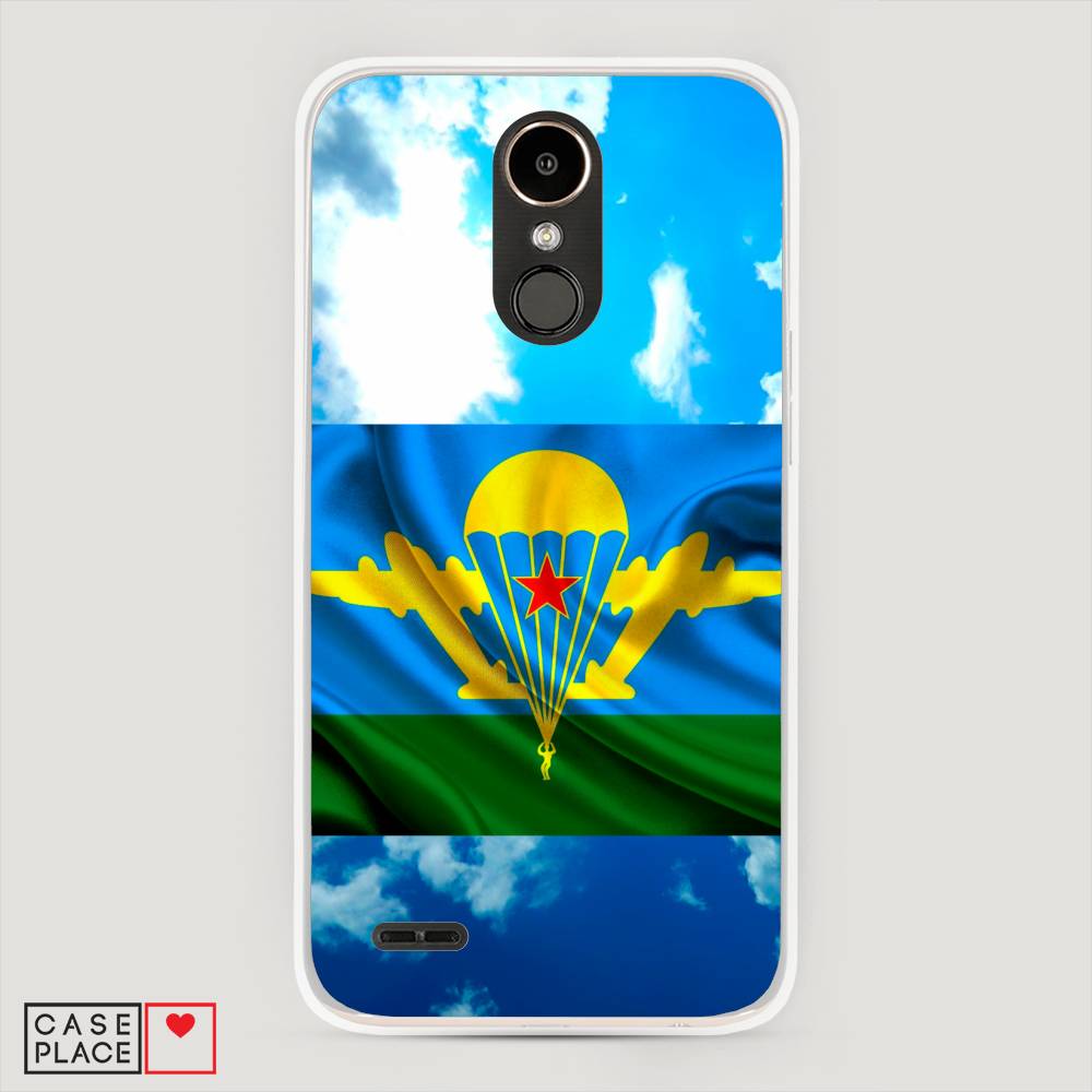 фото Чехол awog "вдв флаг в небесах" для lg k10 2017