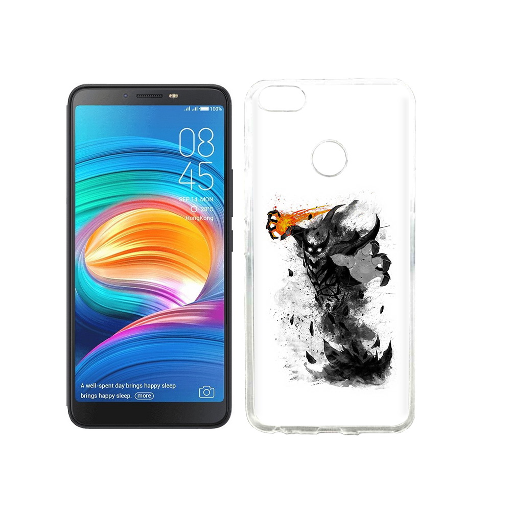 

Чехол MyPads Tocco для Tecno Camon X nevermore черно белый, Прозрачный, Tocco