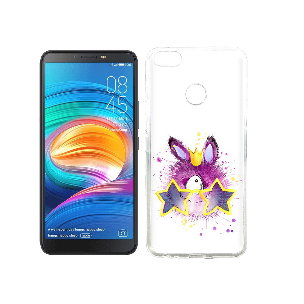 

Чехол MyPads Tocco для Tecno Camon X Шуршуля, Прозрачный, Tocco