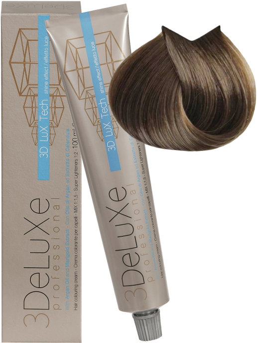 Купить Крем-краска для волос 3DELUXE Professional, 7.13 Блондин бежевый, 100 мл