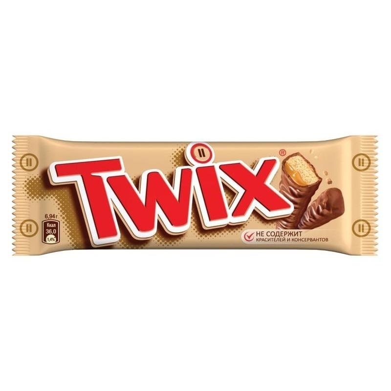 

Батончики Twix шоколадные 55 г