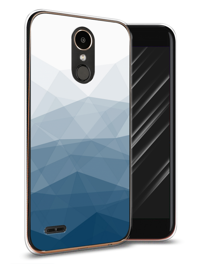 

Чехол Awog на LG K10 2017 "Абстракция небо", Синий;голубой;белый, 81350-3