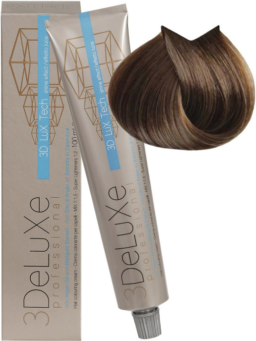 Крем-краска для волос 3DELUXE Professional, 7.0  Блондин, 100 мл