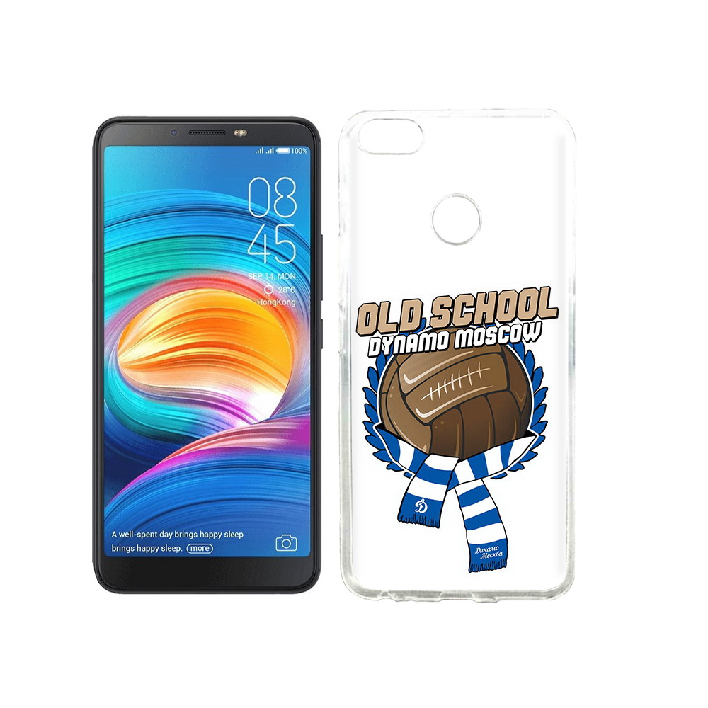 

Чехол MyPads Tocco для Tecno Camon X ФК Динамо олд скул, Прозрачный, Tocco