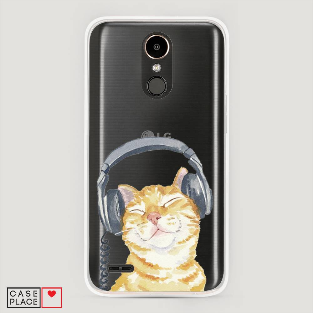 

Чехол Awog "Кот меломан" для LG K10 2017