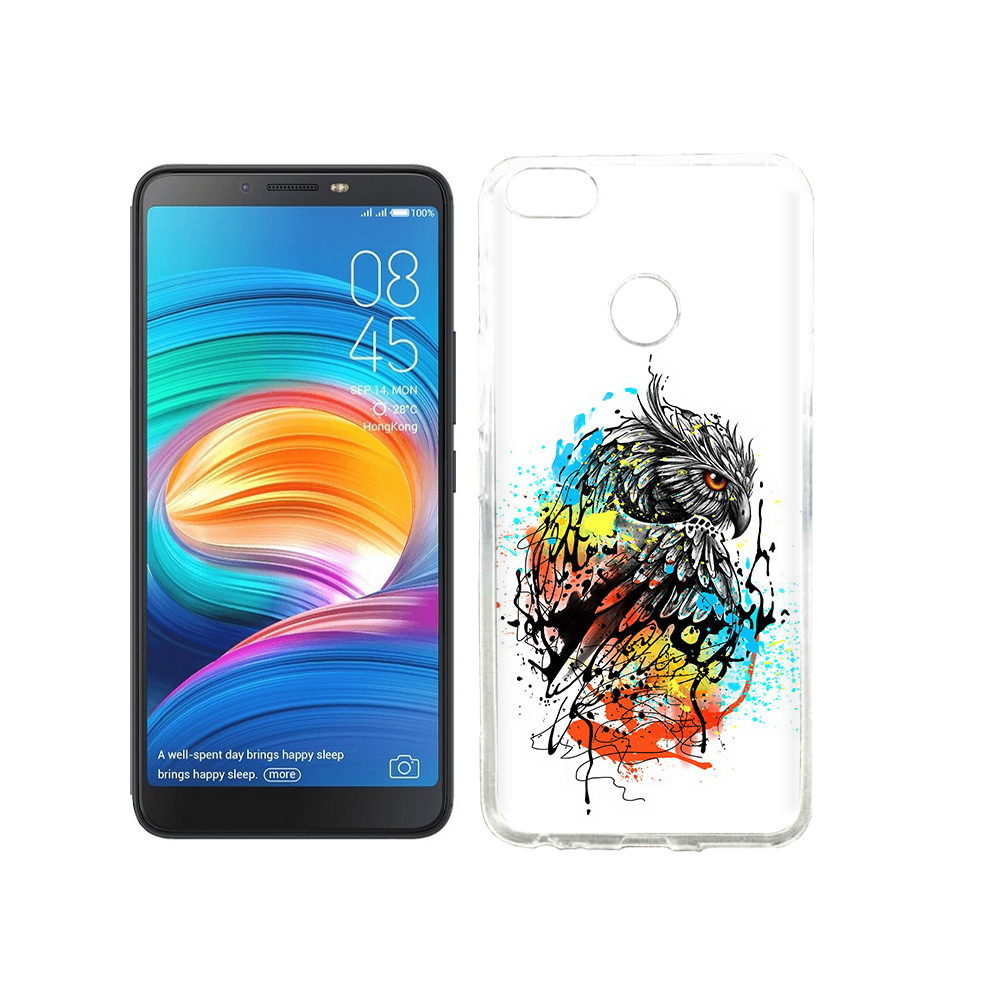 

Чехол MyPads Tocco для Tecno Camon X Творческая сова, Прозрачный, Tocco