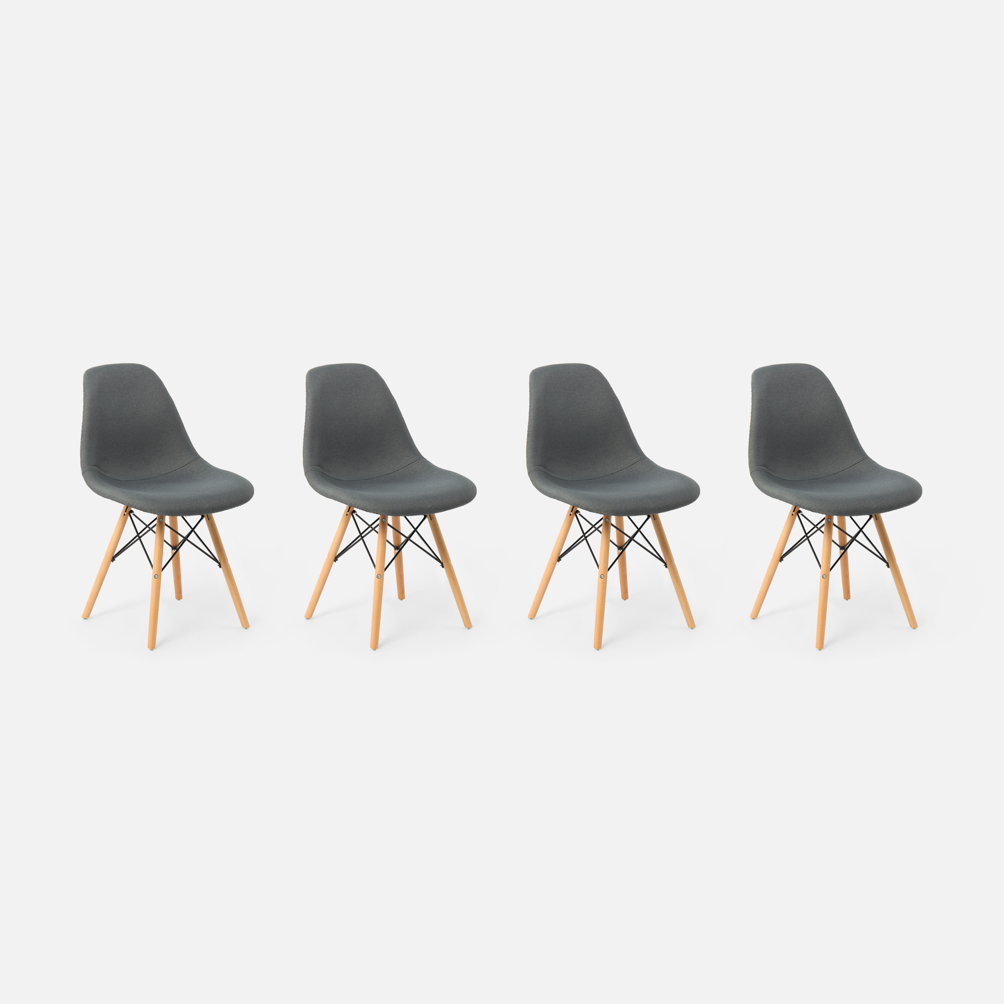 Стул Eames, серый, 4 шт Eames ZT-007