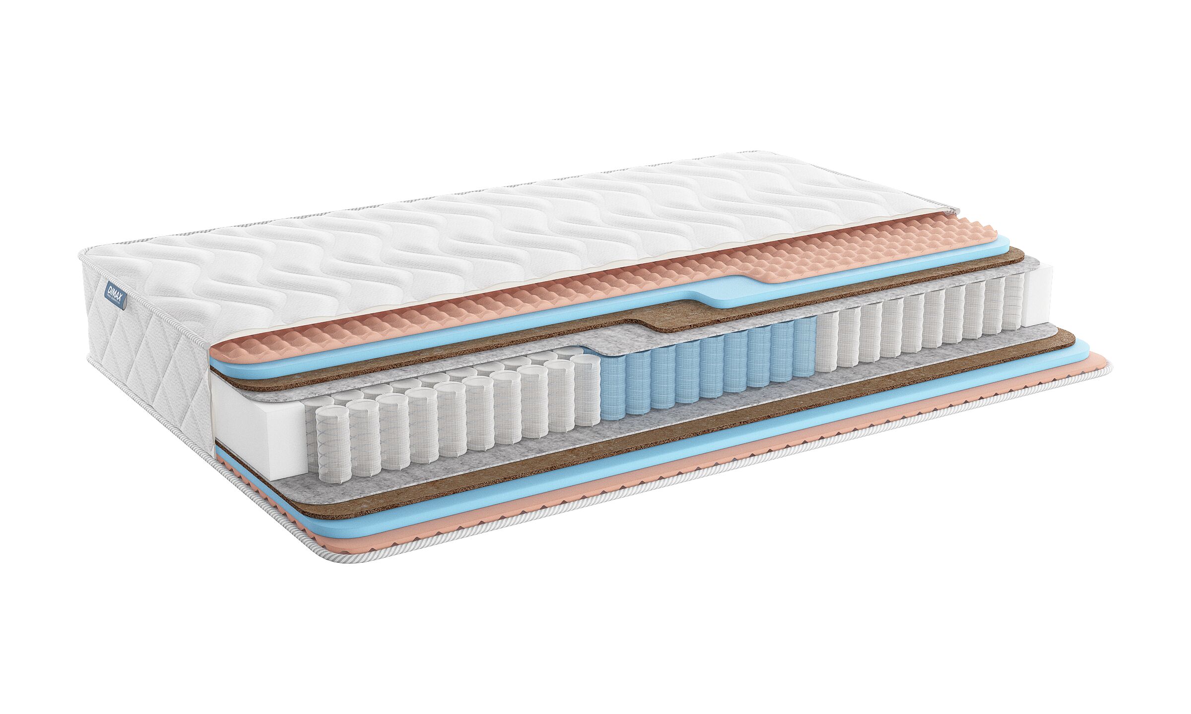 

Матрас Dimax Relmas Foam Cocos 3Zone 90x220, Relmas Foam Cocos 3Zone