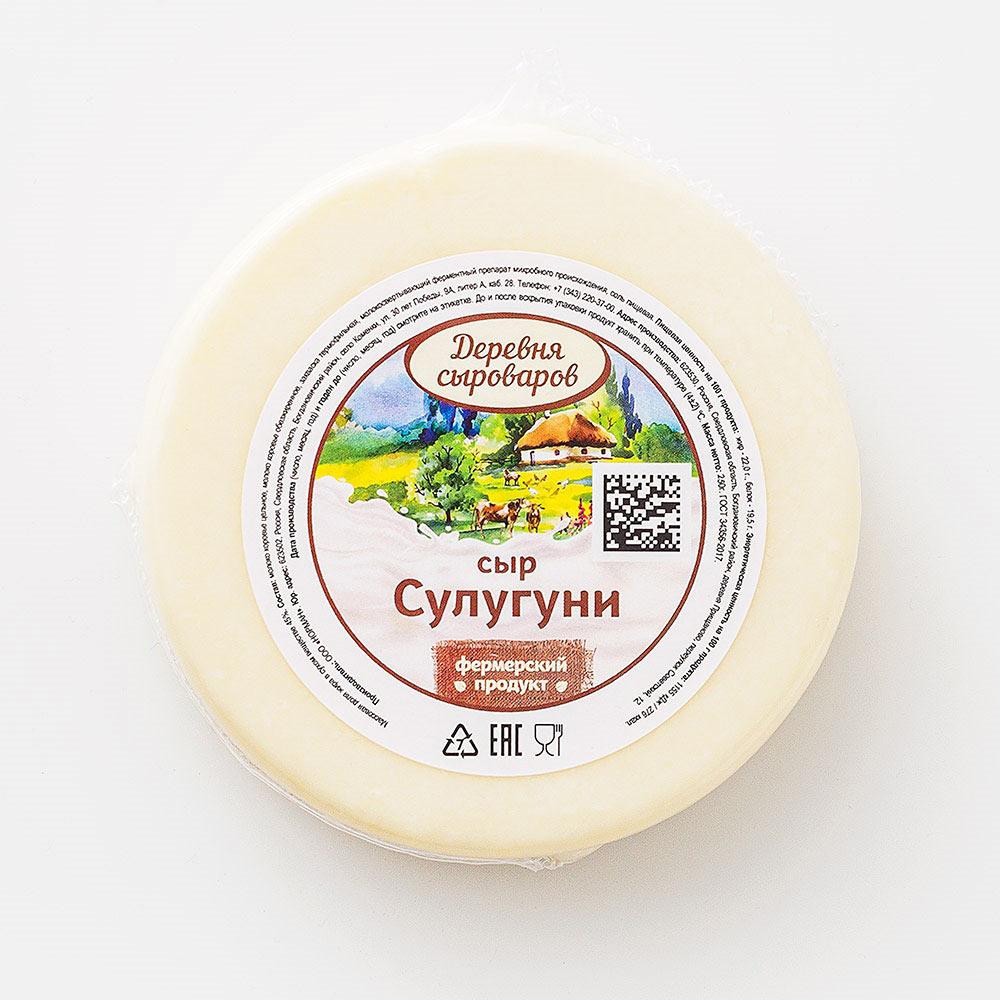 

Сыр Деревня сыроваров сулугуни, 45%, 250 г