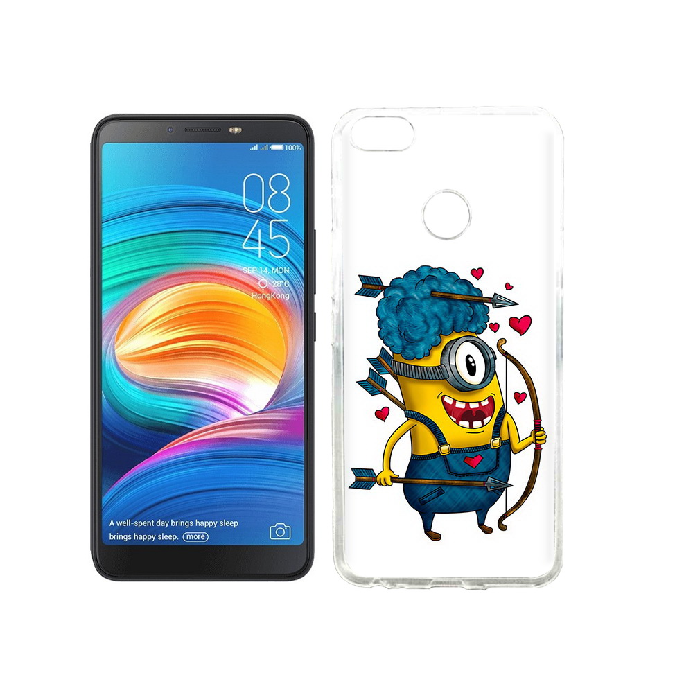 

Чехол MyPads Tocco для Tecno Camon X Миньон купидон, Прозрачный, Tocco