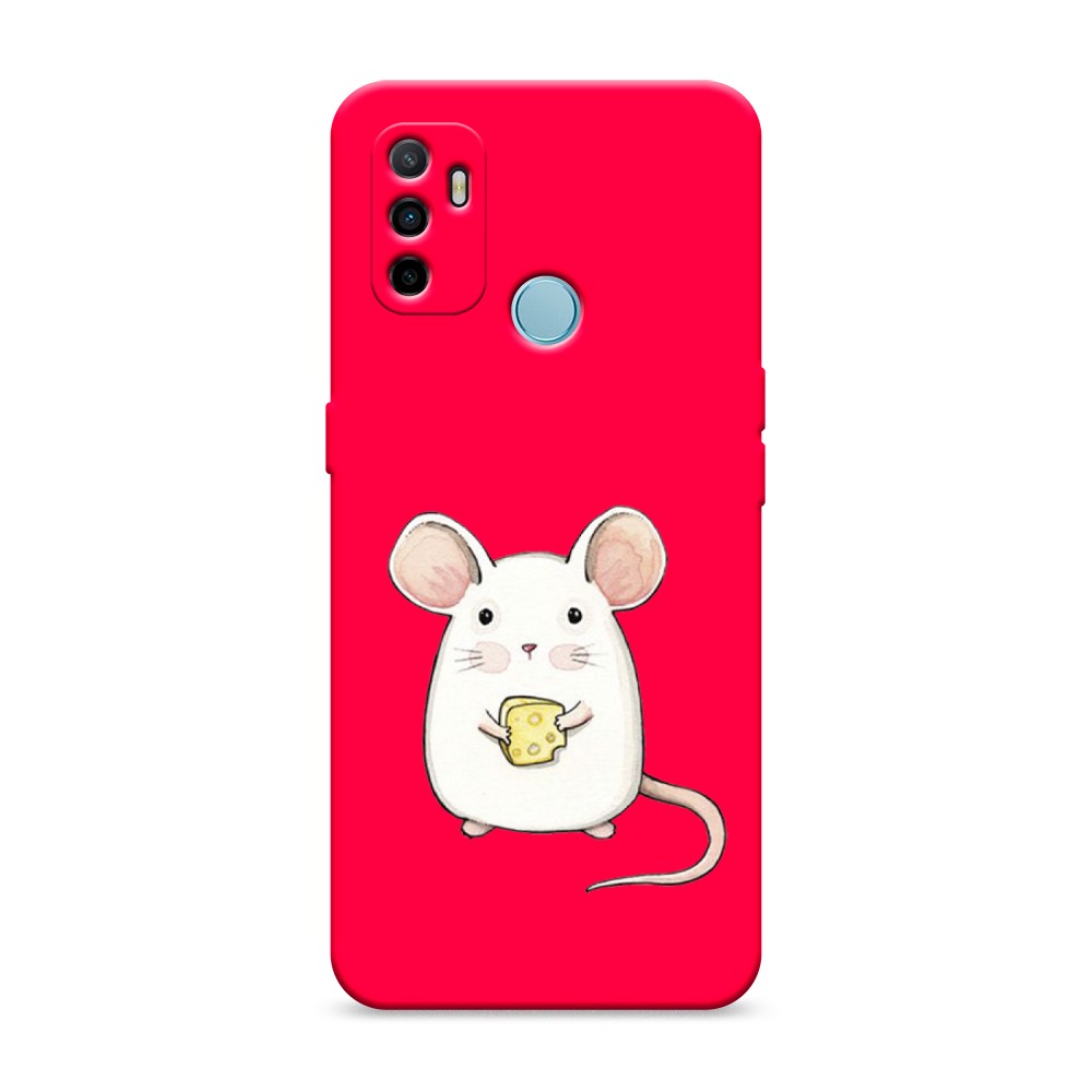 

Матовый силиконовый чехол "Мышка" на Oppo A53